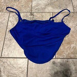 Vibrant Blue Spaghetti Strap Top